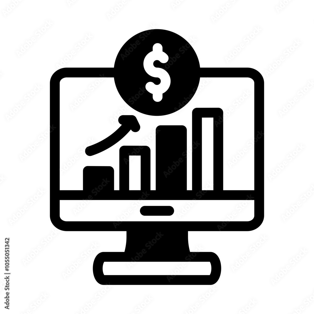 computer graph growth glyph style computer graph growth glyph style