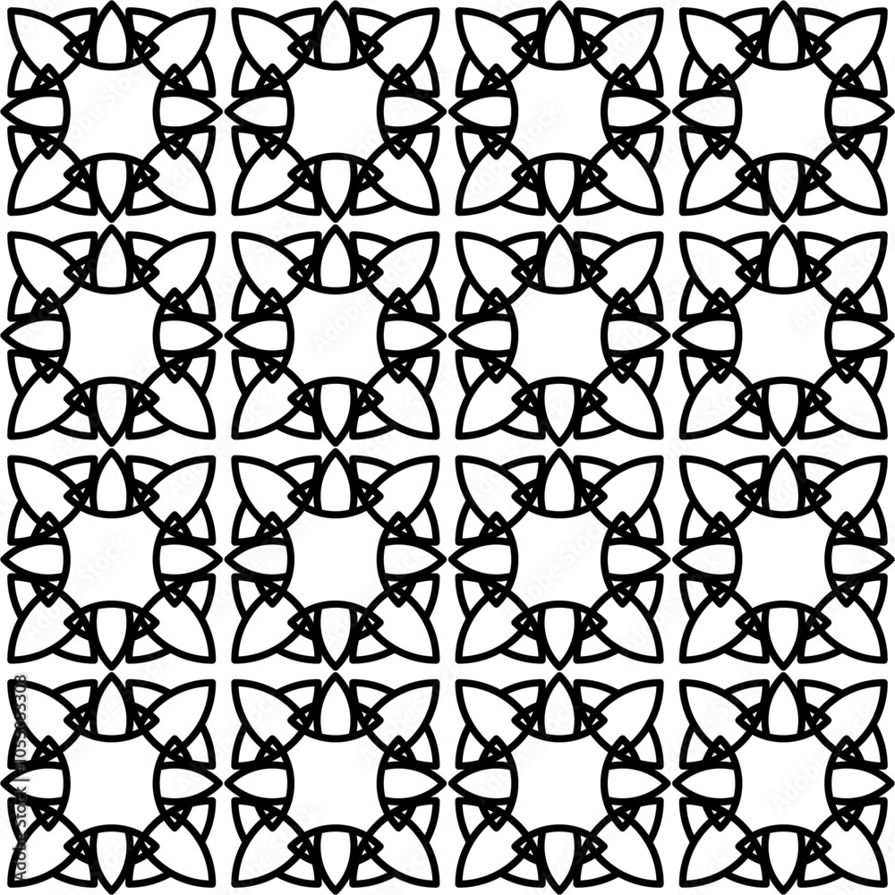 Fototapeta premium Vector Geometric Seamless Patterns Collection