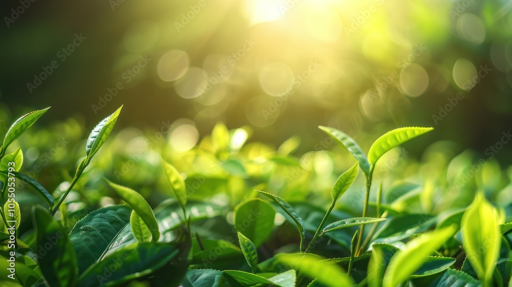 Sunlight Through Tea Leaves Sunlight Through Tea Leaves