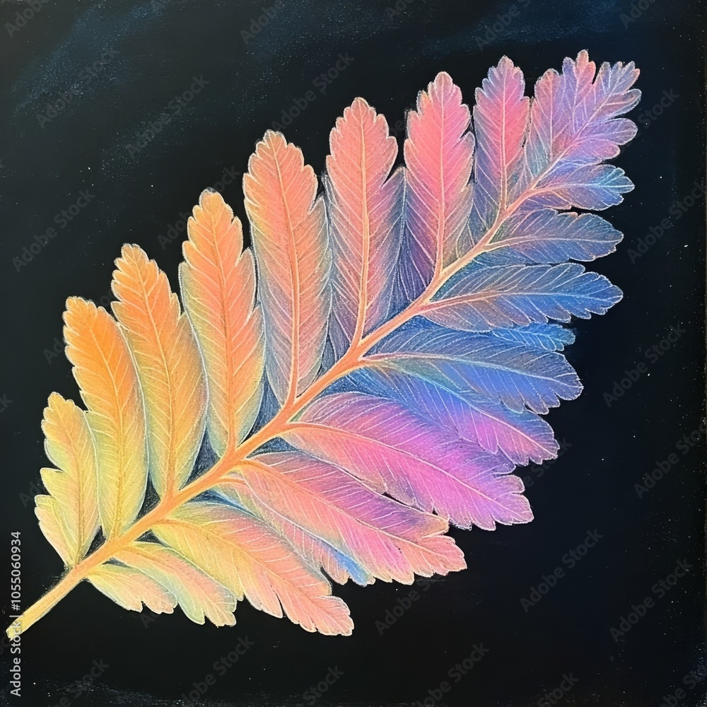 Obraz premium Mimoza leaf