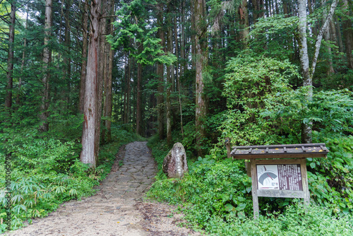 長野県　旧中山道／昔の人々が徒歩で旅をした道【日本遺産木曽路　国指定史跡】 photo