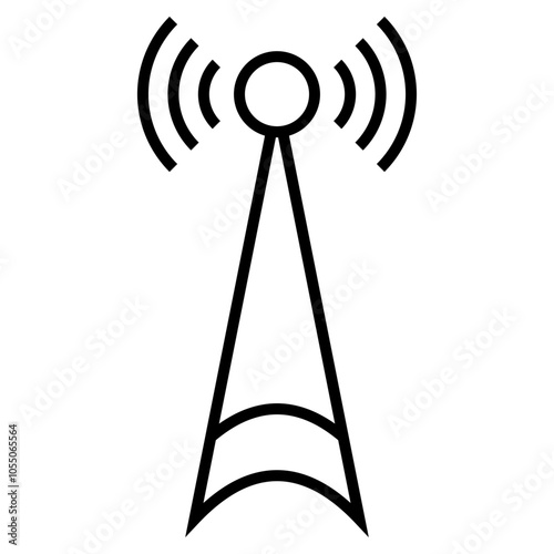 Transmitter Antenna Icon