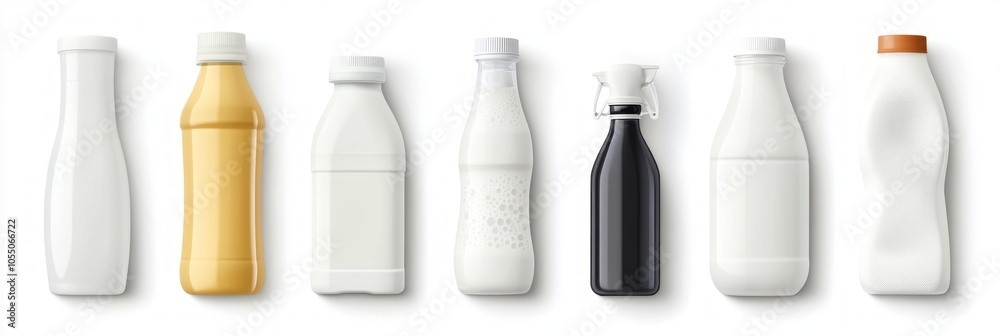 Blank Drink Bottles Mockup Blank Drink Bottles Mockup