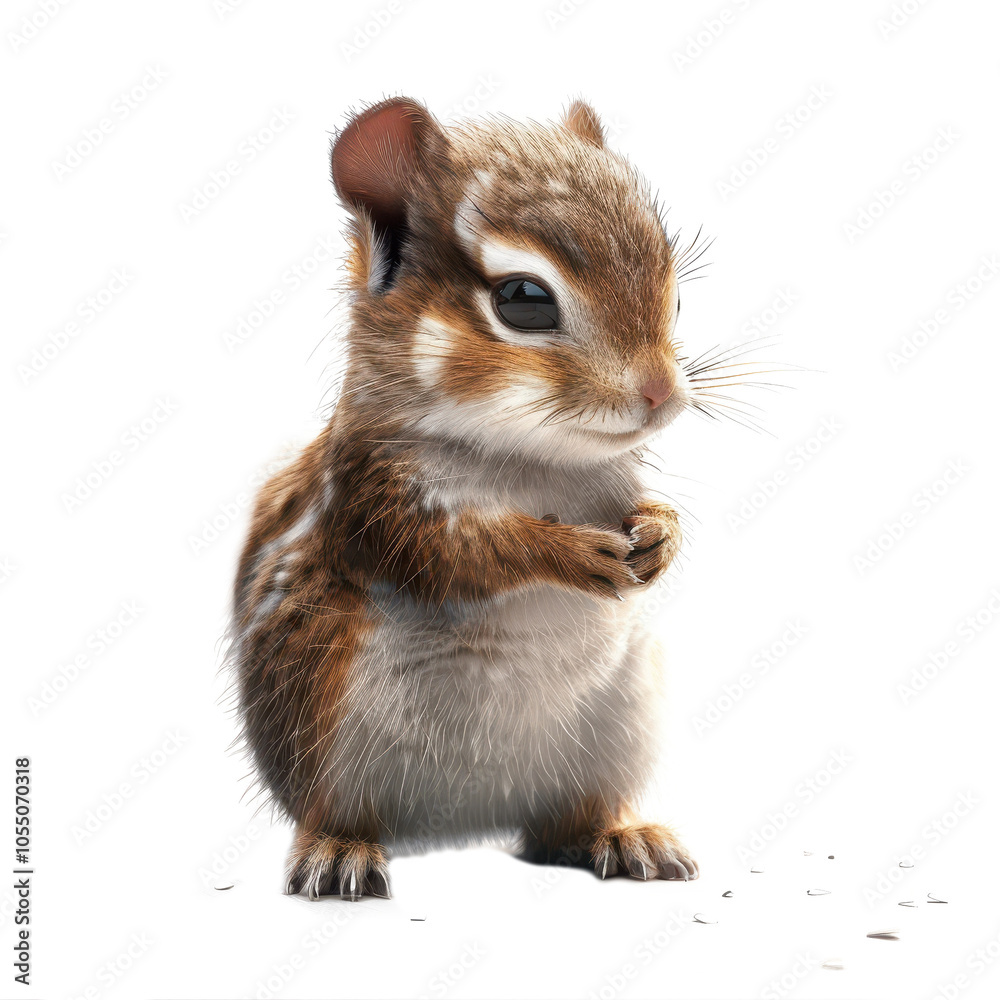Adorable Chipmunk Portrait: A Close-Up Look at a Cute and Furry Creature Adorable Chipmunk Portrait: A Close-Up Look at a Cute and Furry Creature