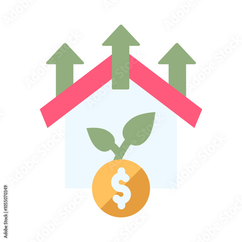 property growth investment flat style