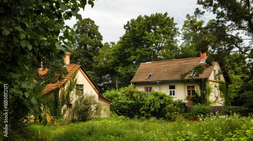 Charming Cottage Nestled in Lush Greenery