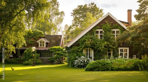 Charming Cottage in a Lush Garden