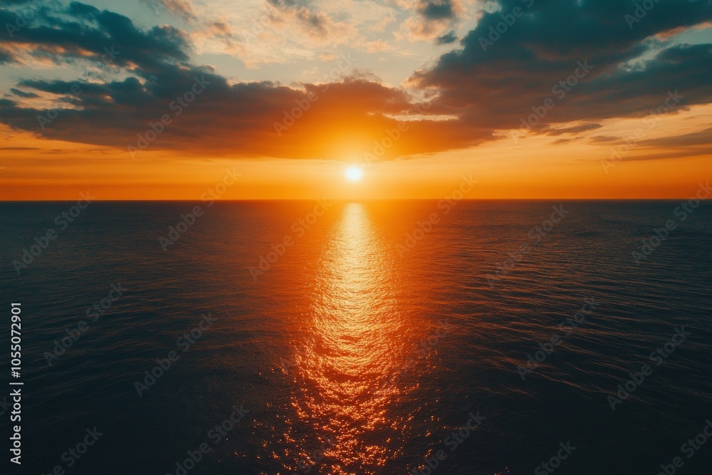 Sunset over the Ocean Sunset over the Ocean