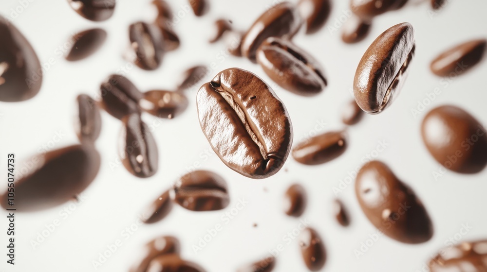 The Floating Coffee Bean Explosion The Floating Coffee Bean Explosion