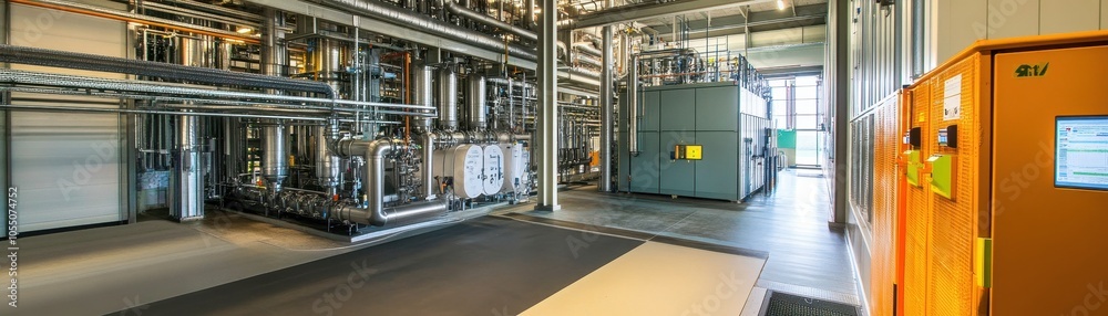 Carbon capture and storage facility utilizing advanced technologies to reduce CO2 emissions from industrial sources and power plants promoting green energy and sustainability for future generations.