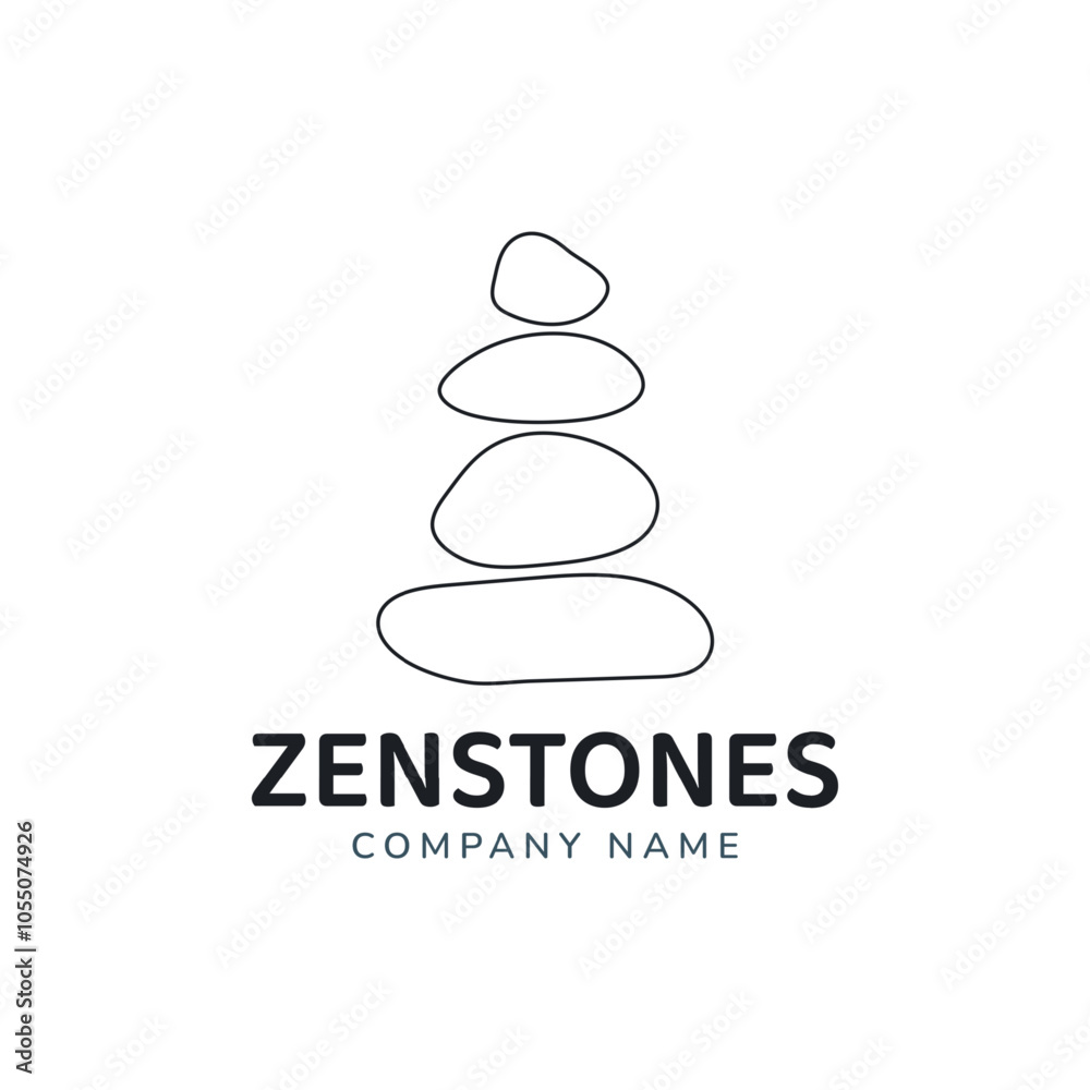 Zen stones logo template vector illustration. Balance rocks logotype concept. Smooth pebble signs set for spa, wellness, beauty salons designs,business cards, company branding. meditation symbols. Zen stones logo template vector illustration. Balance rocks logotype concept. Smooth pebble signs set for spa, wellness, beauty salons designs,business cards, company branding. meditation symbols.