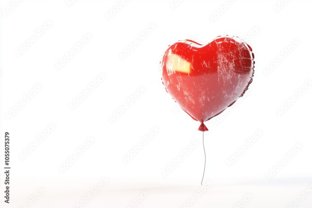 Red Heart Balloon Decoration Red Heart Balloon Decoration