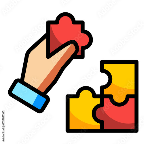 Puzzle Solving Icon