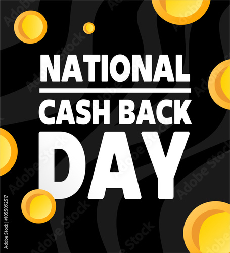 National Cashback Day with gold coins