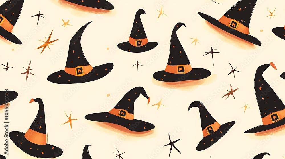 Halloween warm cream background with faint bat silhouettes Halloween warm cream background with faint bat silhouettes