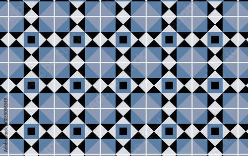 Floor and sidewalk tiles seamless pattern for background and wallpaper.