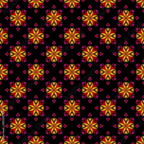 Traditional seamless pattern 