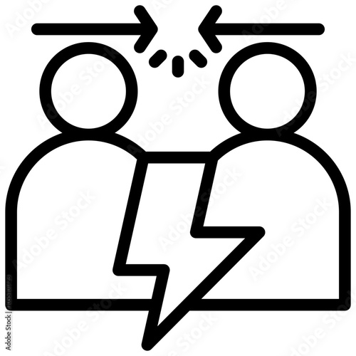 Conflict Of Interest Icon