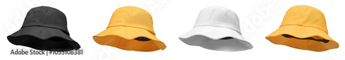 High-Quality PNG corlor bucket hat PNG transparent Isolated on White Background – High Resolution photo