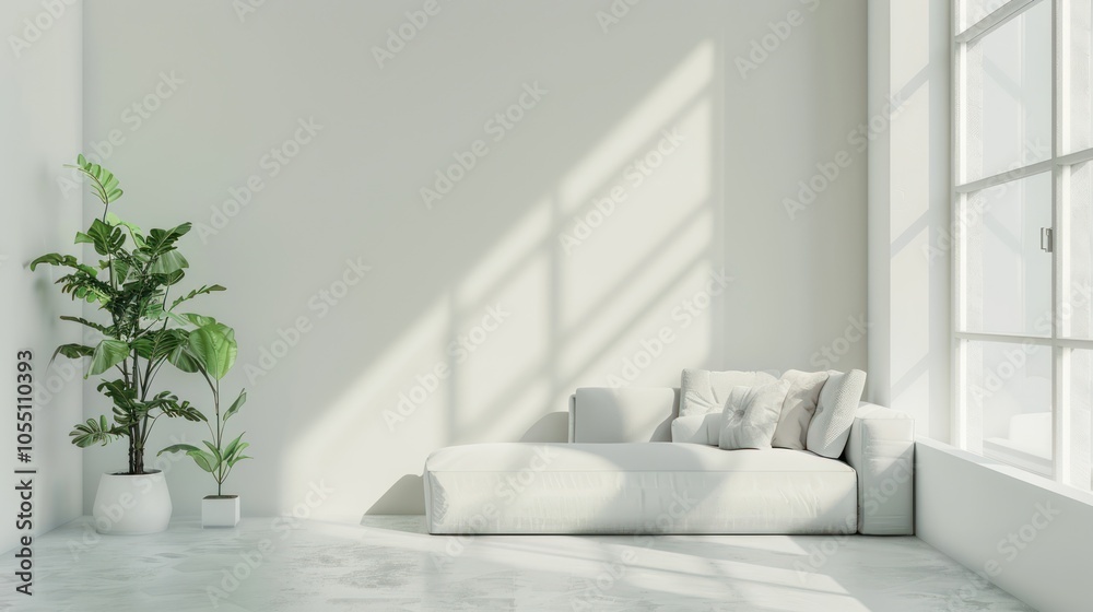 Modern Minimalist Living Room Interior Design