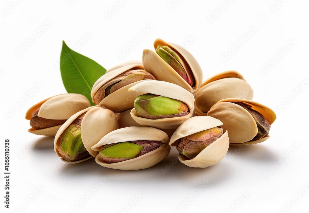 pistachio nuts isolated on white pistachio nuts isolated on white