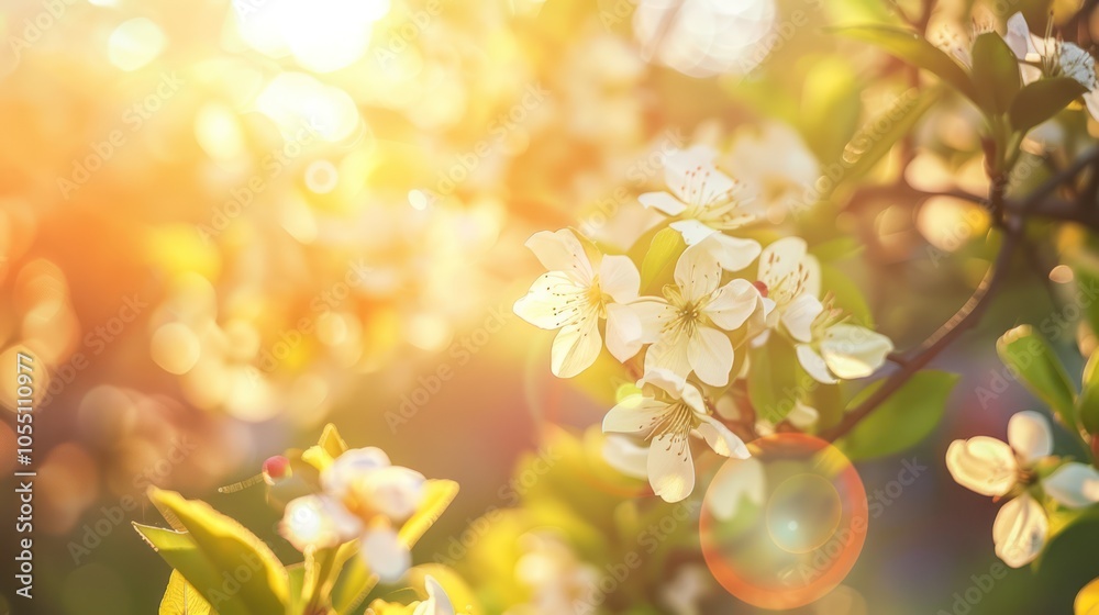 Springtime Blossoms in the Golden Hour Springtime Blossoms in the Golden Hour