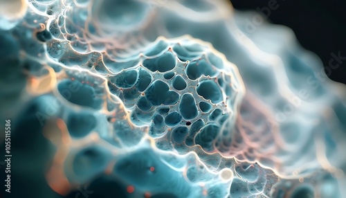 bacteria cell background