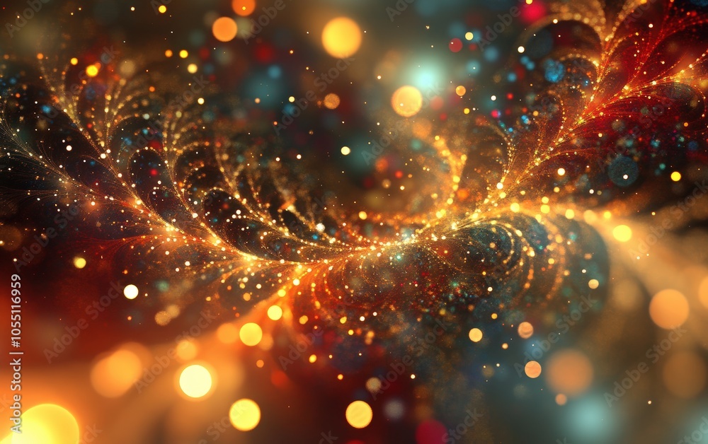 Naklejka premium christmass green background 