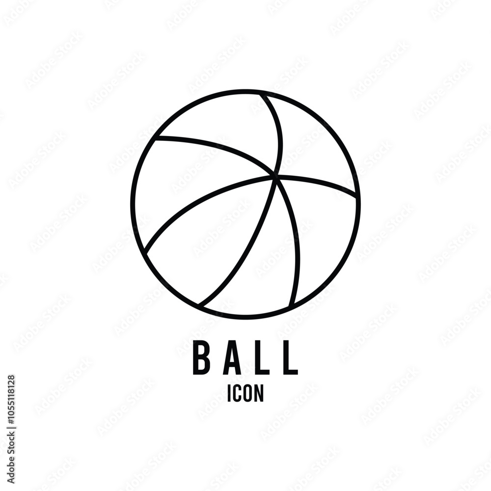 Ball Icon A Symbol of Unity and Play Ball Icon A Symbol of Unity and Play
