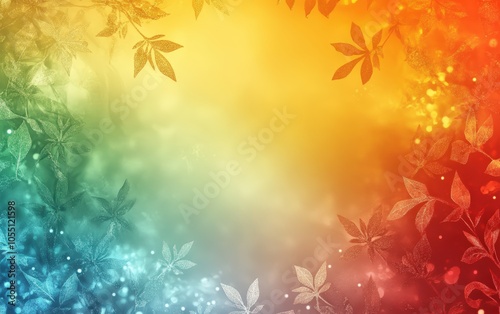 christmass rainbow background 