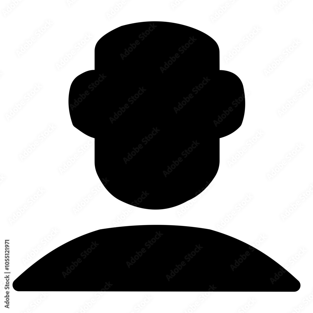 Simple black silhouette icon of a person, commonly used as a user avatar or profile placeholder. Minimalistic design ideal for websites, applications, and digital interfaces. Simple black silhouette icon of a person, commonly used as a user avatar or profile placeholder. Minimalistic design ideal for websites, applications, and digital interfaces.