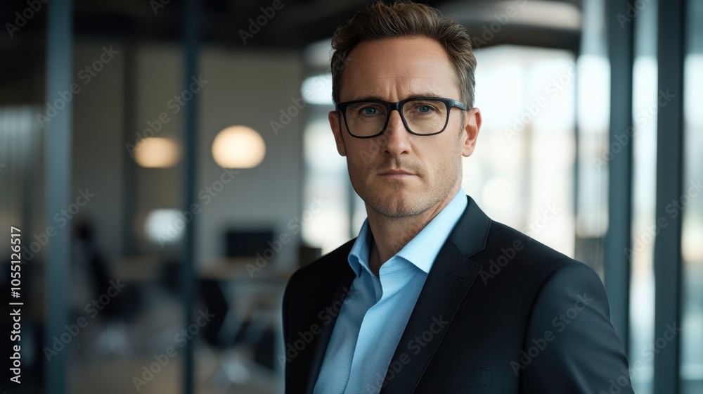 Fototapeta premium The Confident Business Professional