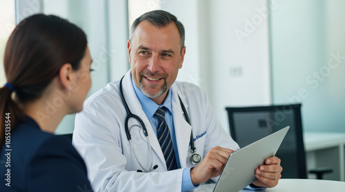 Professional Healthcare Consultation Photo - Doctors, Nurses, and Medical Team with Patients for Stock Use