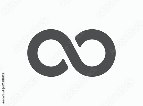 Infinity Icon for Graphic Design Projects
