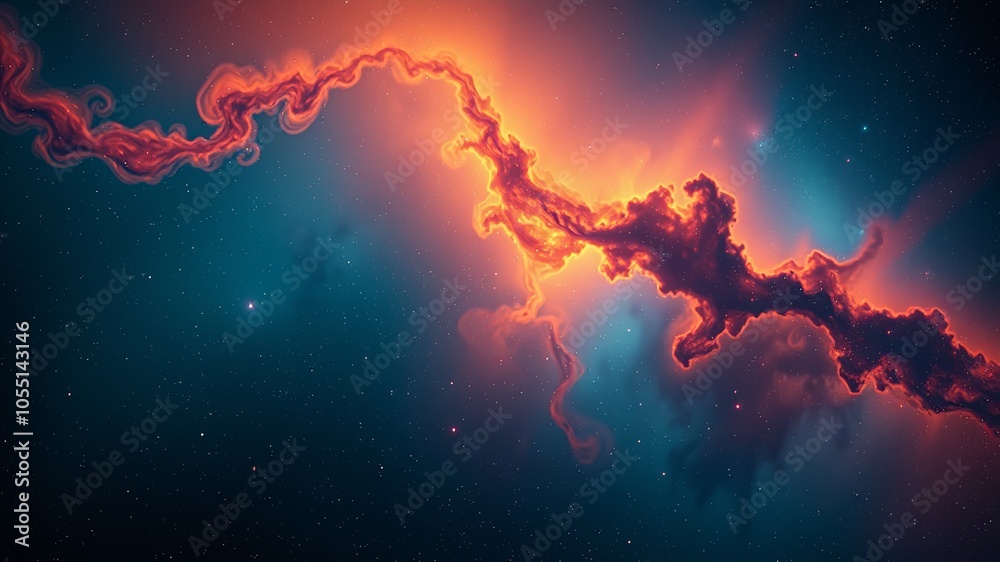 Cosmic Gas Clouds in Vibrant Colors Cosmic Gas Clouds in Vibrant Colors