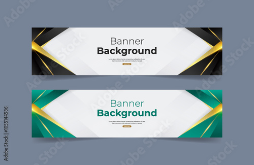 Luxury banner background