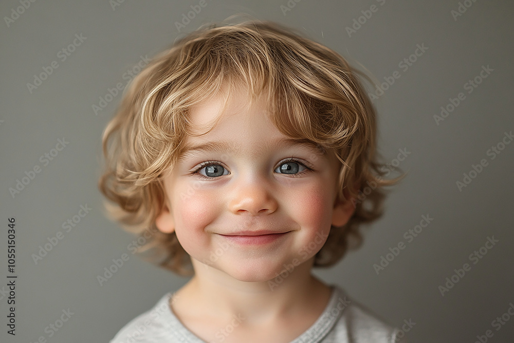 portrait of an white little boy with a smile portrait of an white little boy with a smile