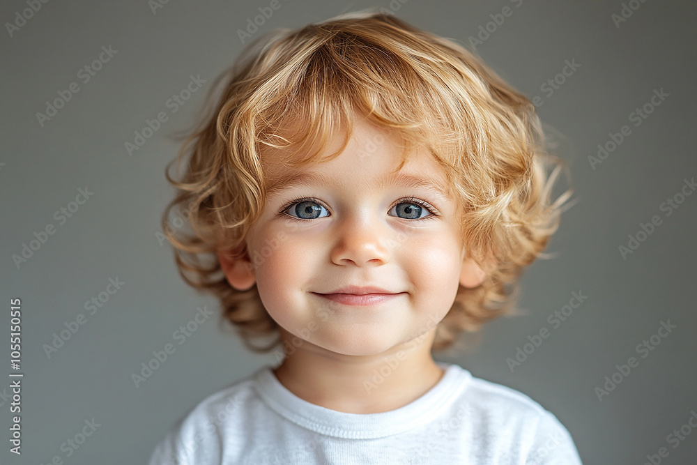 portrait of an white little boy with a smile portrait of an white little boy with a smile
