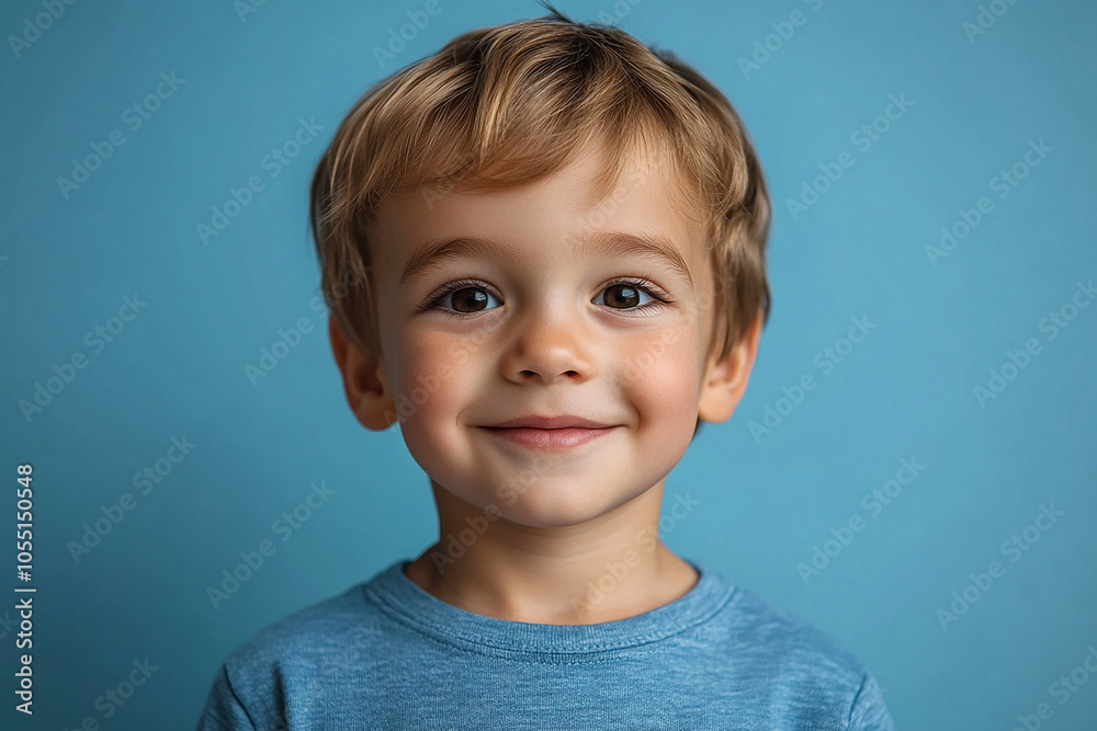 portrait of an white little boy with a smile portrait of an white little boy with a smile