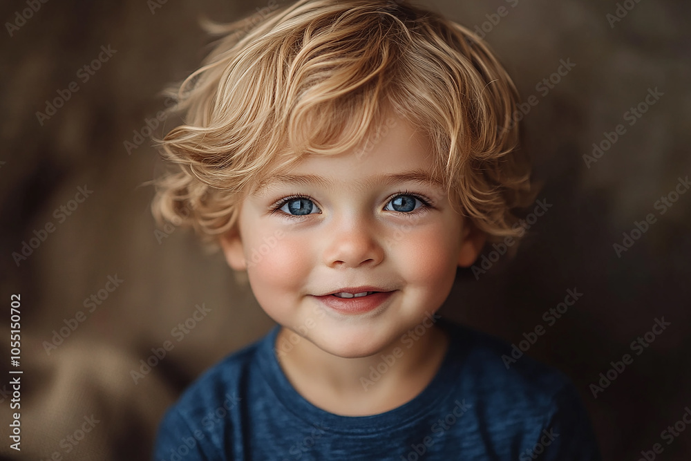 portrait of an white little boy with a smile portrait of an white little boy with a smile
