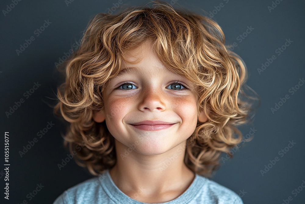 portrait of an white little boy with a smile portrait of an white little boy with a smile