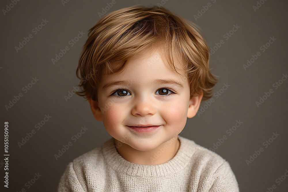 portrait of an white little boy with a smile portrait of an white little boy with a smile