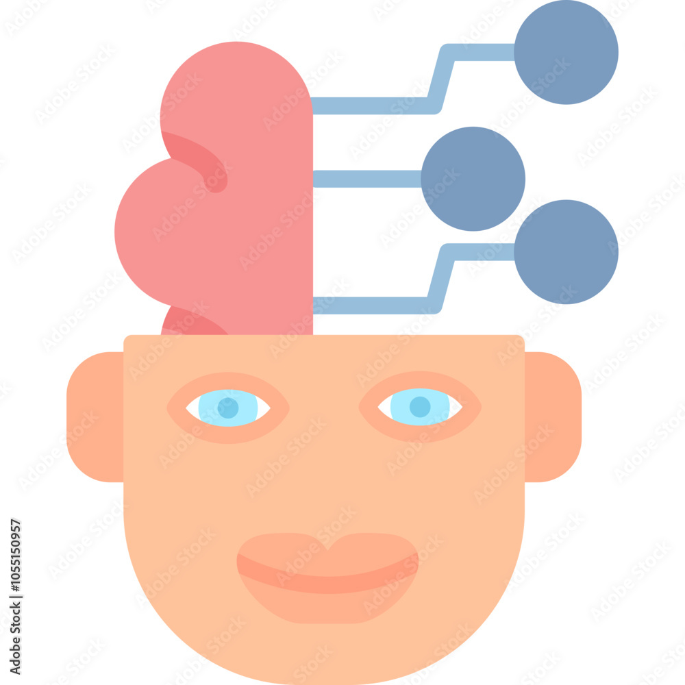 Obraz premium Machine Learning Icon