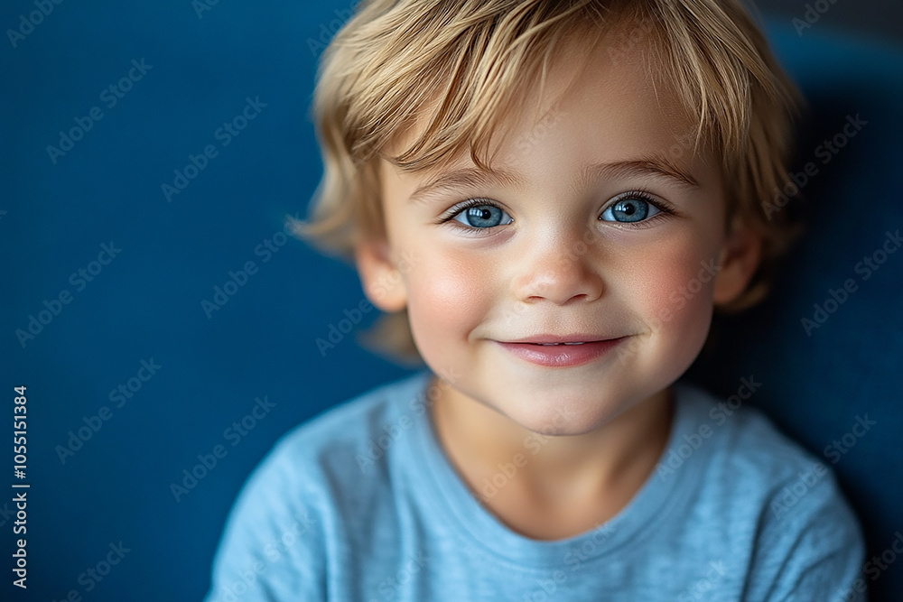 portrait of an white little boy with a smile portrait of an white little boy with a smile