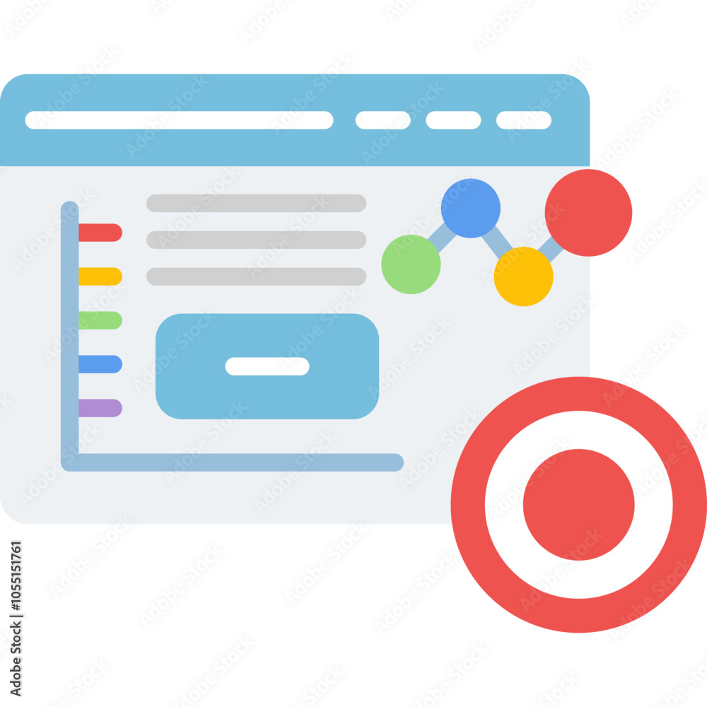 Predictive Analysis Icon Predictive Analysis Icon