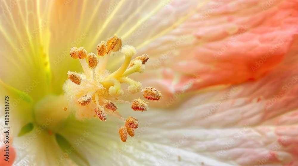 Fototapeta premium Close-up of a Delicate Flower