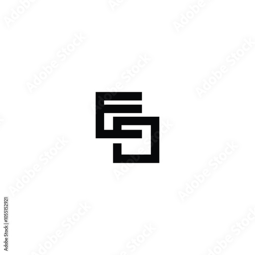 EO monogram logo design letter text name symbol monochrome logotype alphabet character simple logo