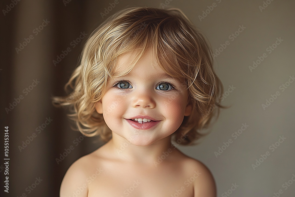 portrait of an white little boy with a smile portrait of an white little boy with a smile