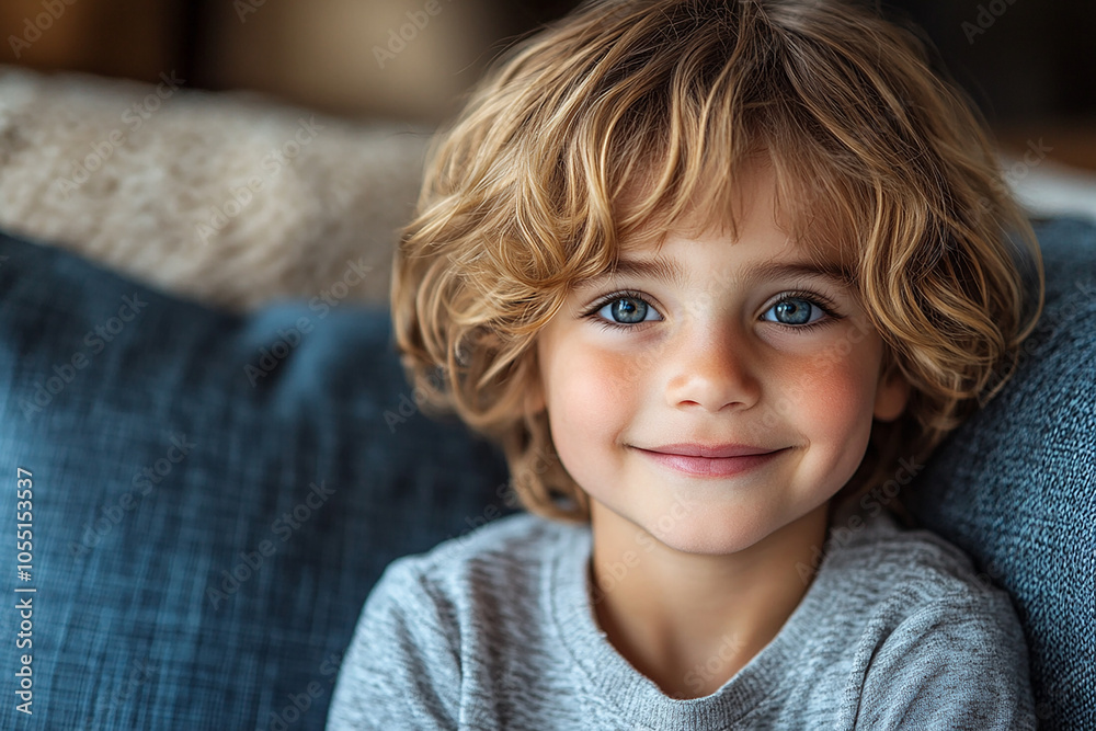 portrait of an white little boy with a smile portrait of an white little boy with a smile