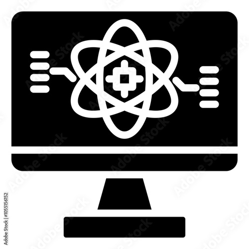 Quantum Computing Icon